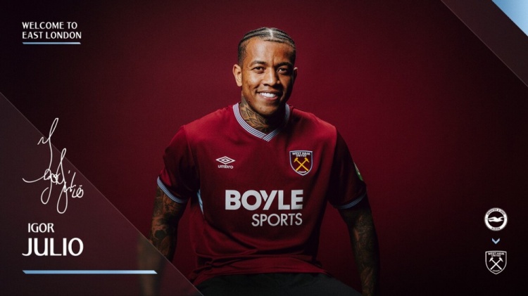 kaiyun.com-记者：帕尔梅拉斯有意布莱顿后卫伊戈尔，球员目前被外租至西汉姆